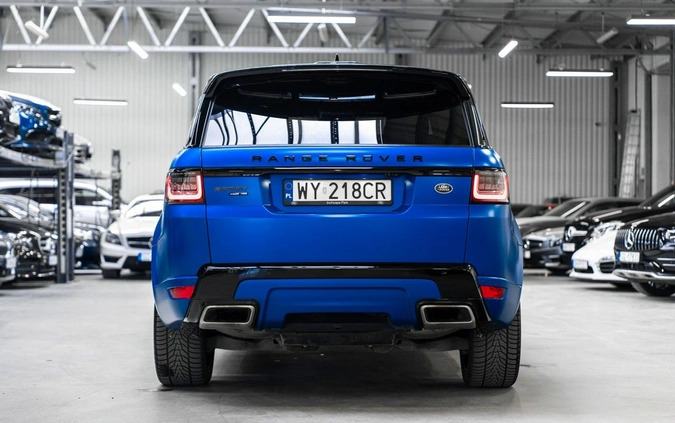 Land Rover Range Rover Sport cena 520000 przebieg: 52979, rok produkcji 2022 z Gubin małe 781